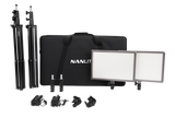 NANLITE - LUMIPAD 25 2KIT WITH POWER ADAPTER