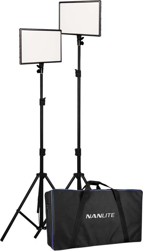 NANLITE - LUMIPAD 25 2KIT WITH POWER ADAPTER