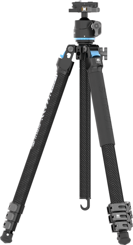 SIRUI - Kit trépied vidéo carbone avec nivèlement et verrouillage rapide mini
