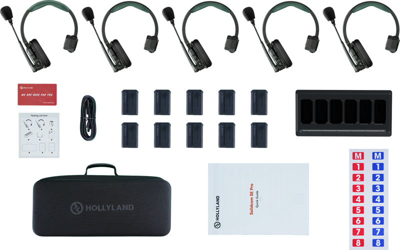 HOLLYLAND - Système Intercom SOLIDCOM SE PRO