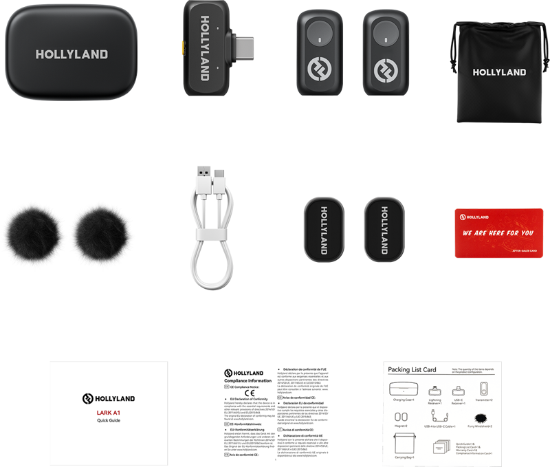HOLLYLAND - Microphone sans fil LARK A1