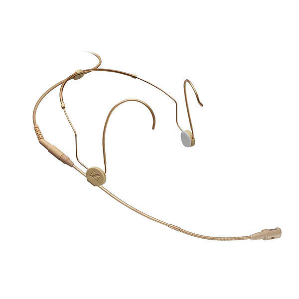 HSP 4-3 Microphone sur serre-tête  cardioïde pour SK 100, 300 et 500.  Beige