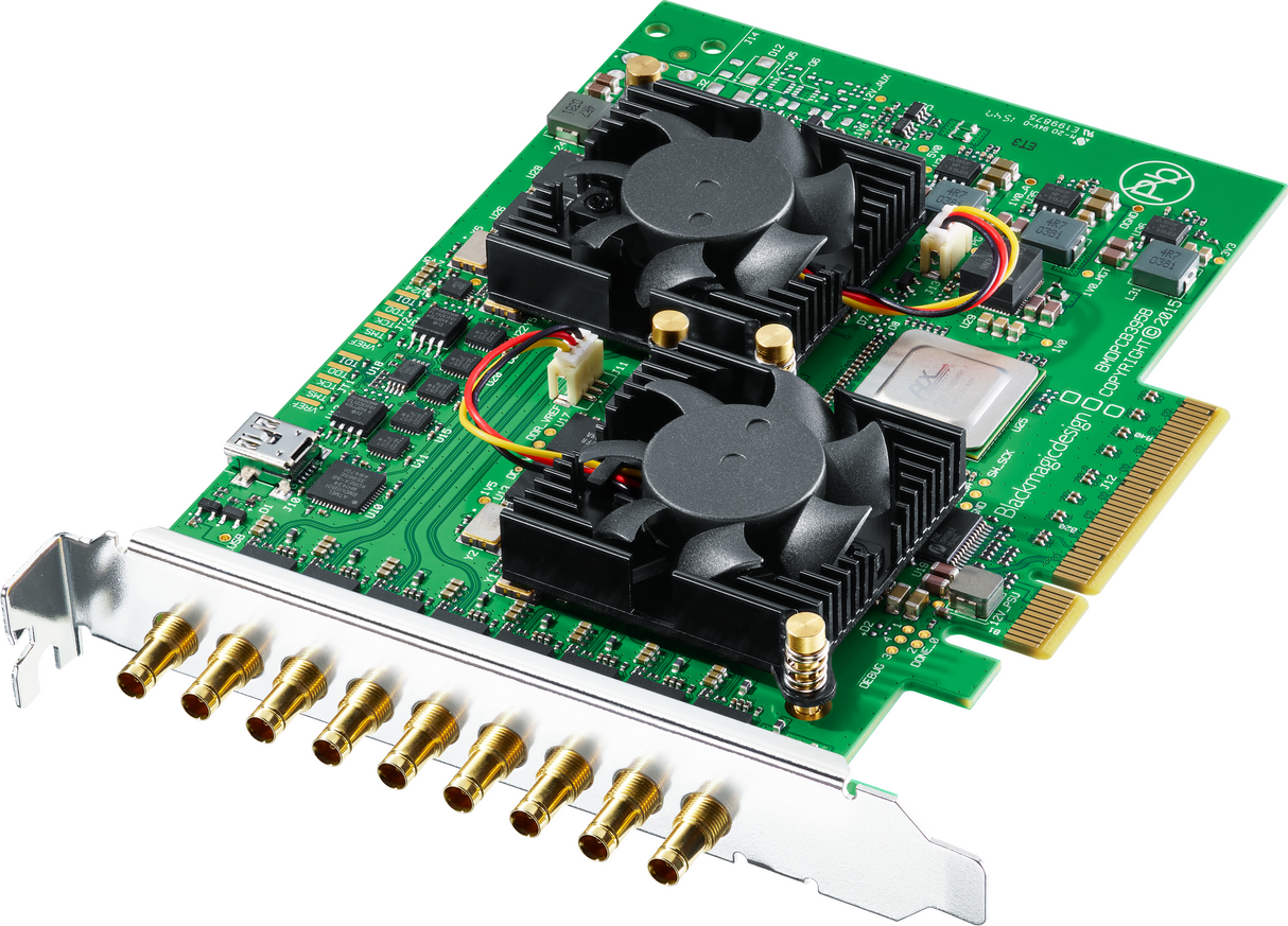 🎯 Blackmagic DeckLink Quad 2 - Carte PCIe avec 8 canaux SDI 3G configurables