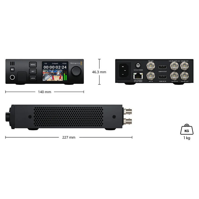 BLACKMAGIC DESIGN - 2110 IP UpDownCross 12G