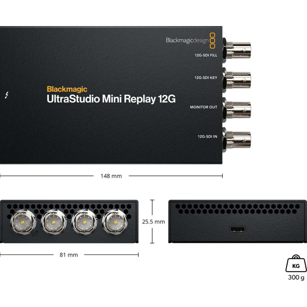 Blackmagic - UltraStudio Mini Replay 12G