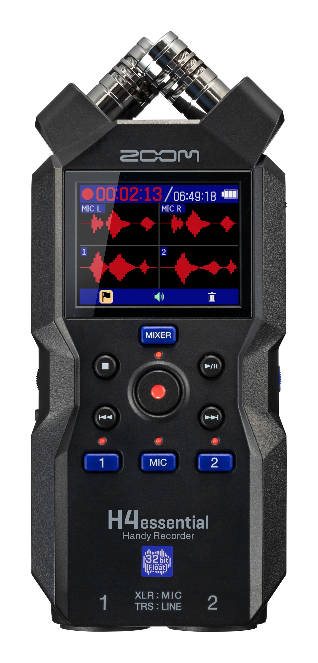 🎙️ Zoom H4essential – Enregistreur numérique 4 pistes compact