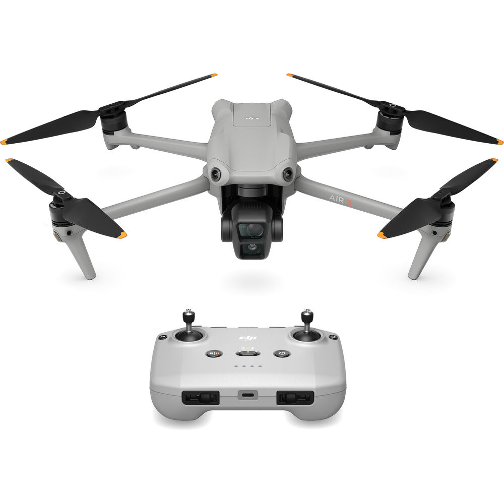 DJI Air 3 et radiocommande DJI RC-N2