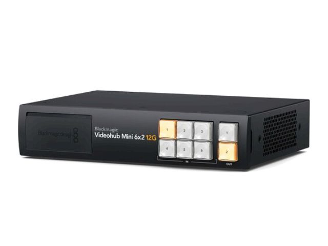 Blackmagic Design Videohub mini 6x2 12G