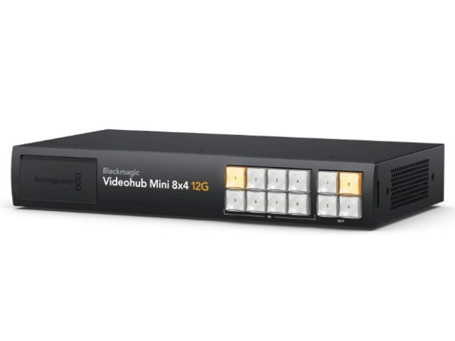 Blackmagic Design Videohub mini 8x4 12G