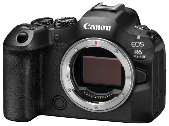 Canon Eos R6 Mark III