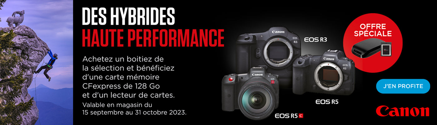 Loca Images | Promotion carte cf express et lecteur offert valeur 250€ pour tout achat d'un  Canon Eos R5 R3 R5C
