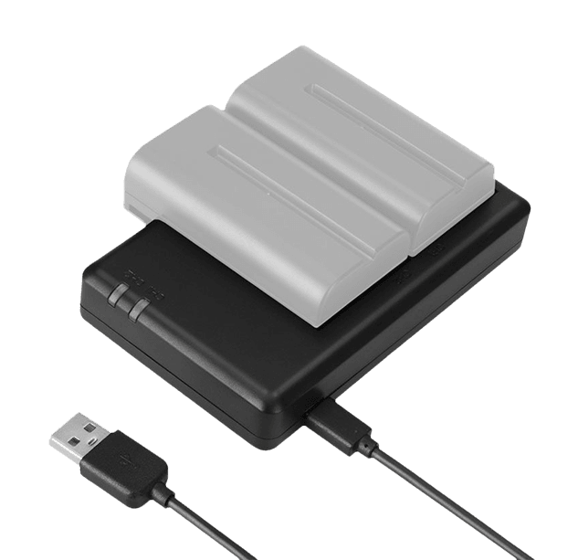 HOLLYLAND - Chargeur Hollyland double batteries NPF