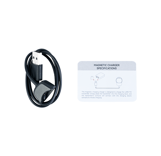 HOLLYLAND - Cable de recharge magnétique pour LARK M2 TX