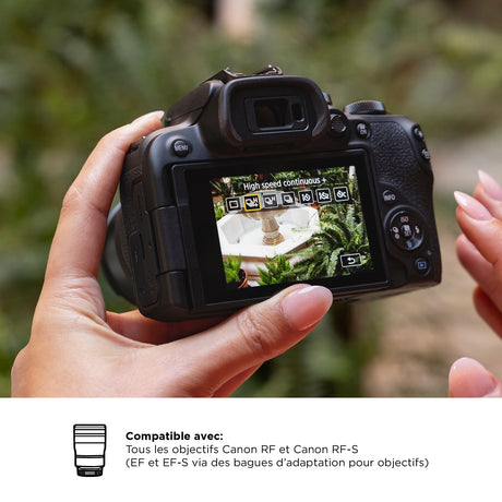Canon EOS R10 – Appareil Photo Hybride Léger, Idéal pour Vidéo & Vlog