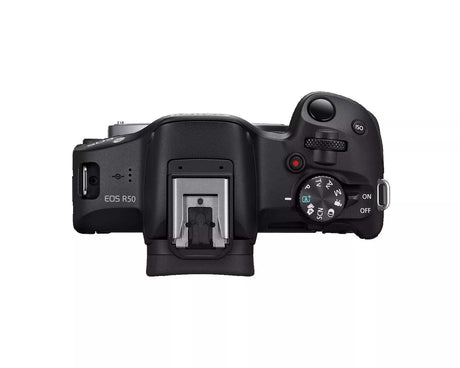 Canon EOS R50 Noir – Boîtier Nu | Hybride Compact et Performant