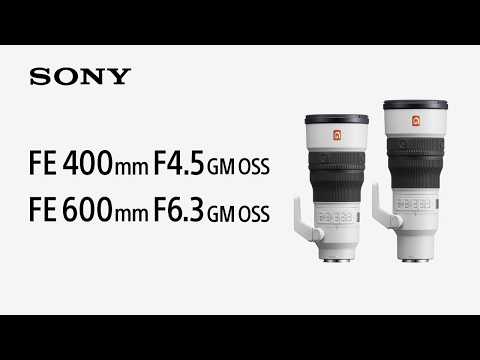 SONY - FE 400 mm f/4,5 G Master OSS