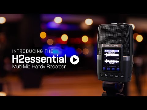 🎙️ Zoom H2essential - Son stéréo immersif dans un format compact