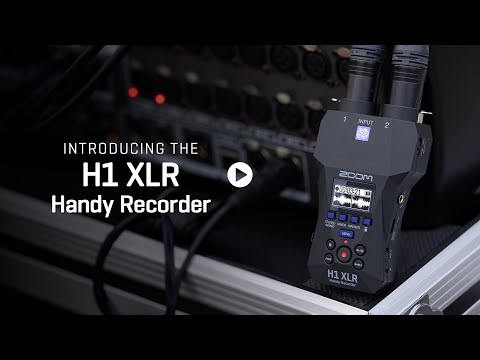 🎙️ Zoom H1 XLR – Enregistreur numérique 2 pistes compact