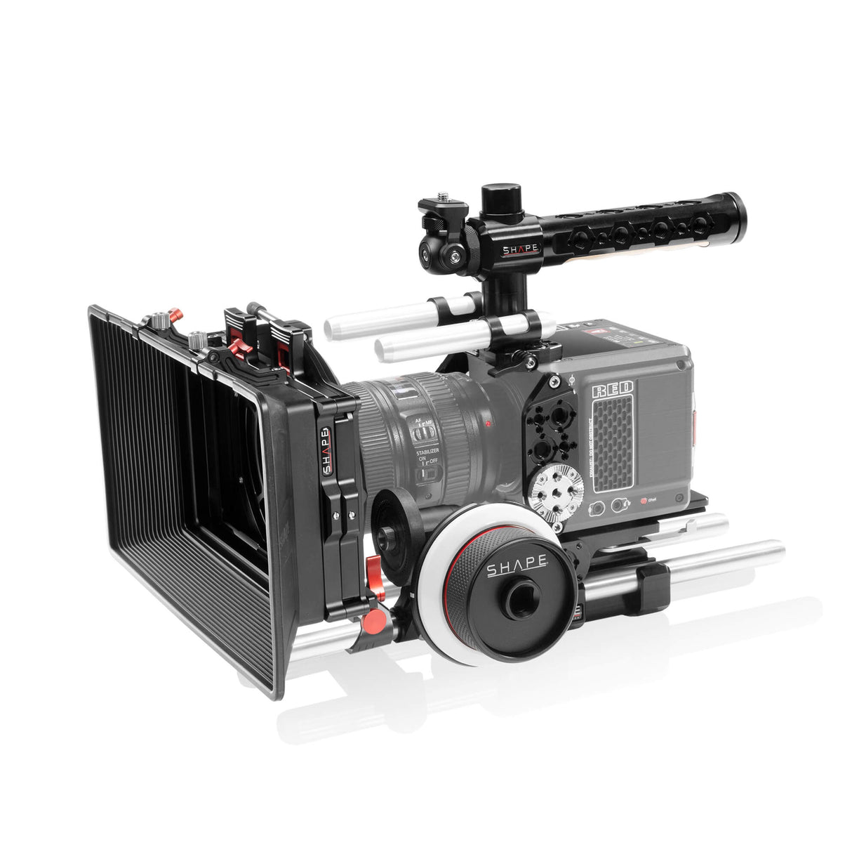 Kit SHAPE RED® KOMODO™ avec Matte box et Follow Focus