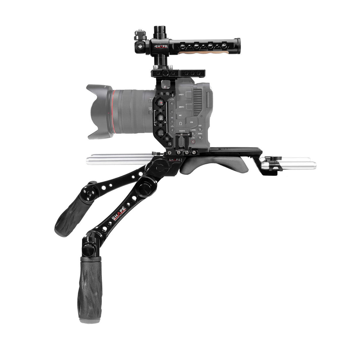 Base et cage avec poignées pour Canon C70 C70BR