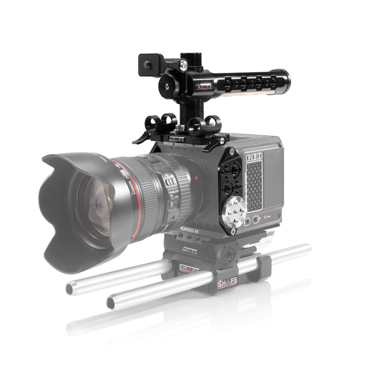 Cage à caméra SHAPE avec poignée supérieure pour RED® KOMODO™ KOTHC