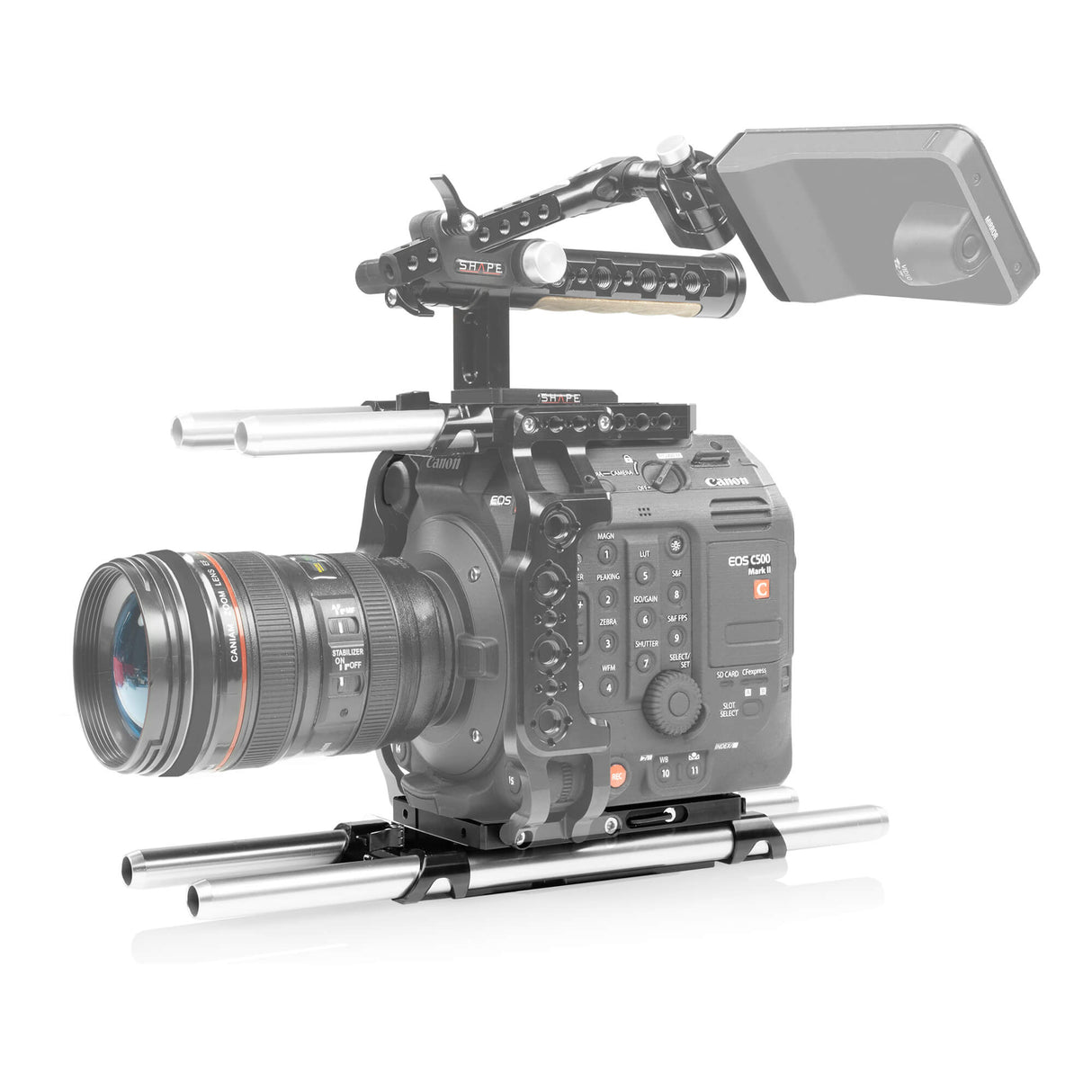 Canon C500 Mark II, C300 Mark III Plaque de base légère de 15 mm  B15C52