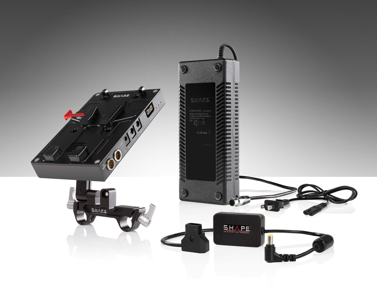J-Box et chargeur SHAPE pour EVA1, FS7, FS7M2, FS5, FS5M2 REF BXFS5