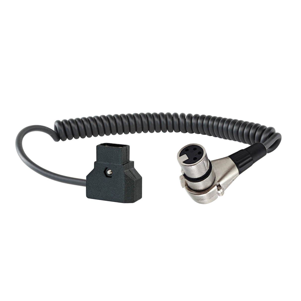 Câble D-Tap 4-pin XLR en spirale