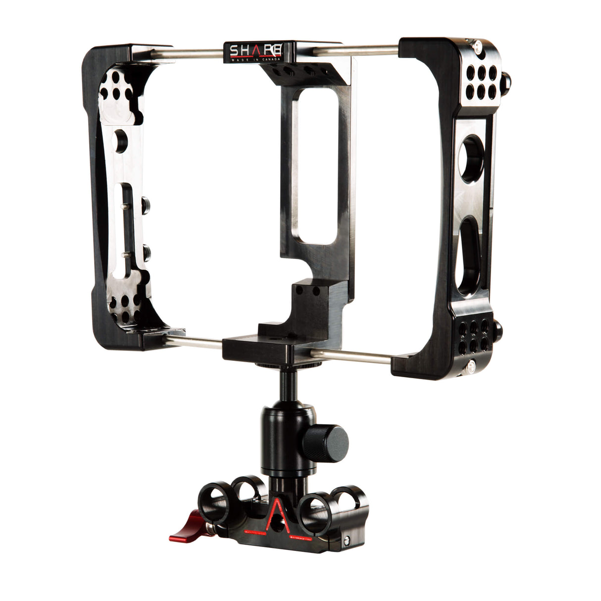 Cage Atomos Flame avec ball head et bloc de rod 15 mm