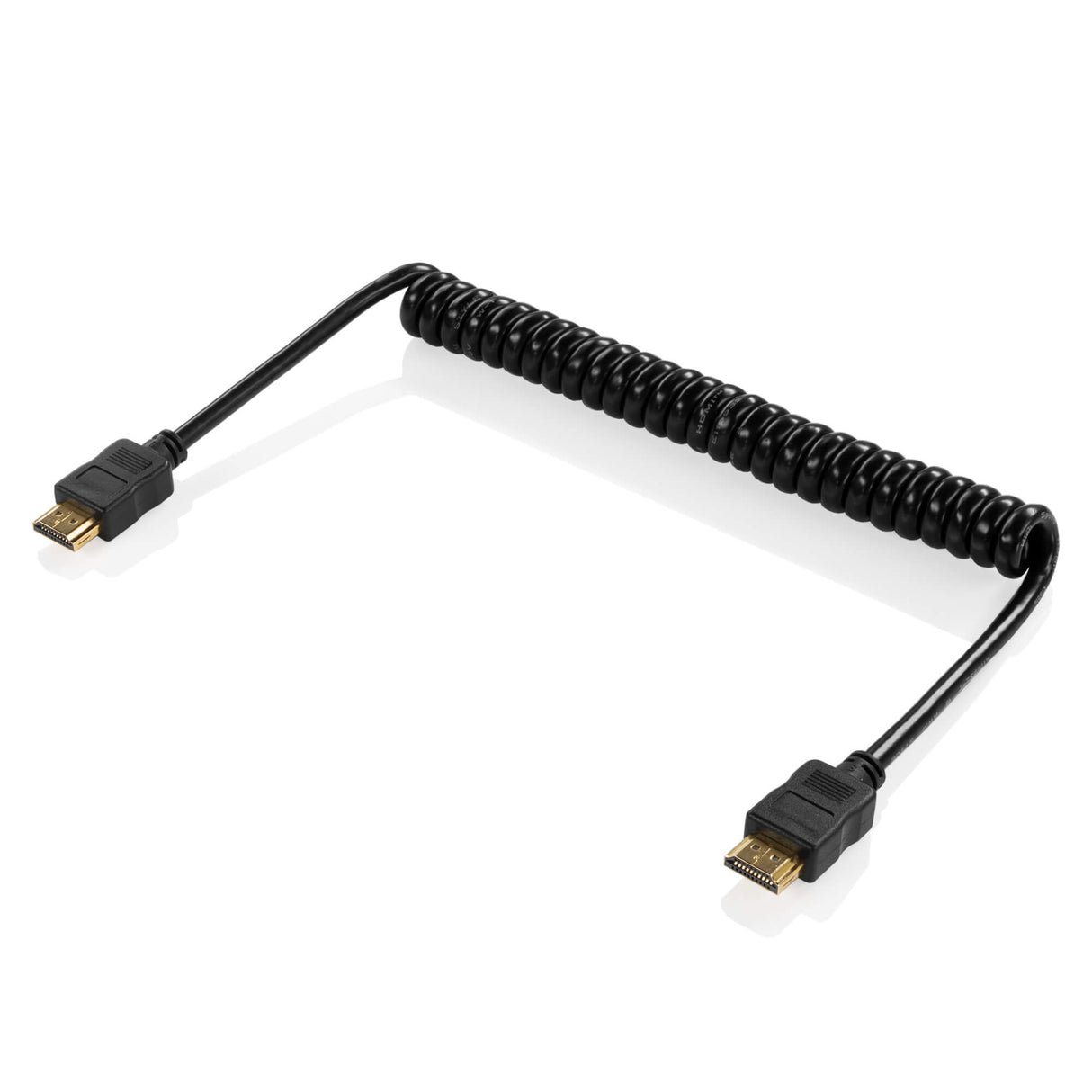 Câble SHAPE 4k 2.0 HDMI à HDMI mâle en spirale