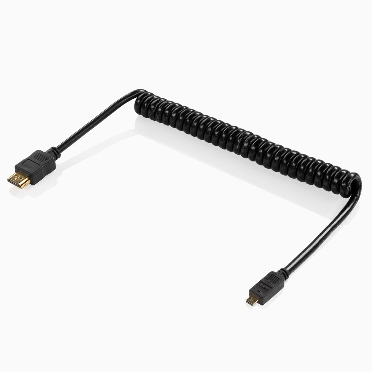 Câble SHAPE 4k 2.0 HDMI à micro HDMI mâle en spirale