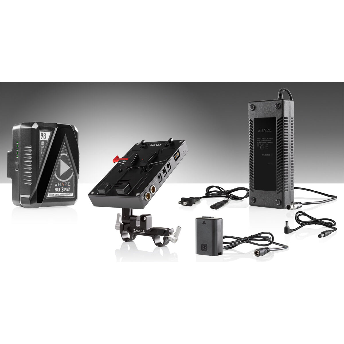 Ensemble de batterie 98 WH J-Box et chargeur pour Sony a7, a7R et a7S REF KBNPF
