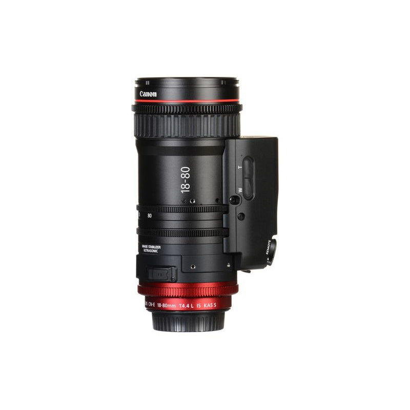 Canon Cine Compact Servo Zoom Optique 18-80mm T4.4 L IS   CN-E18-80