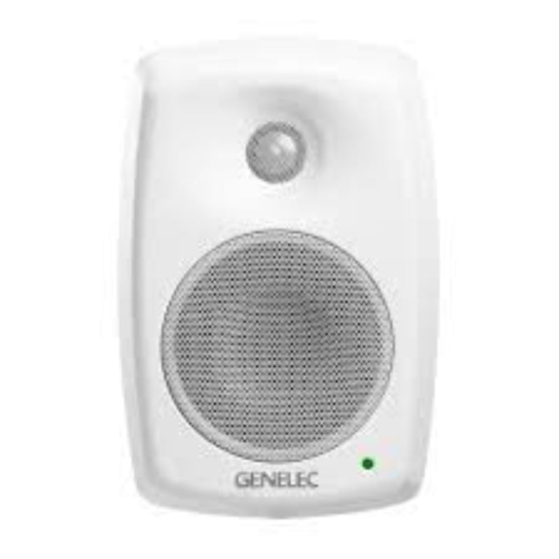 Genelec 4020CWM Enceinte active 4 pouces 2 voies. Série 4000. Coloris blanc.