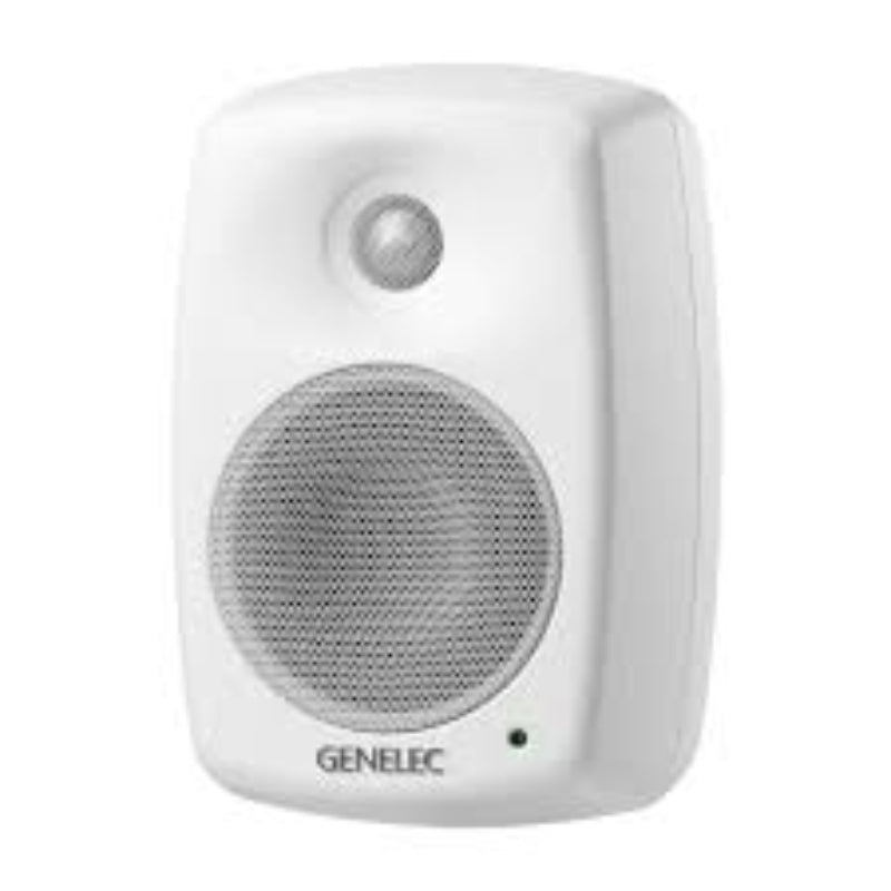 Genelec 4420AWM Enceinte active SMART IP 4 pouces 2 voies. Coloris blanc.