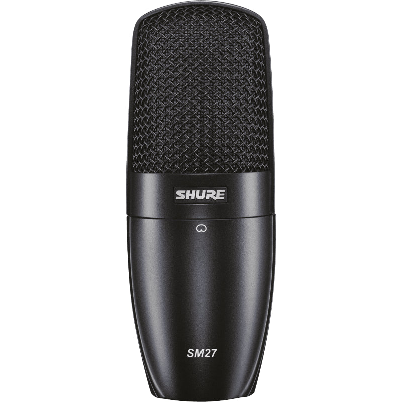 SHURE  SSP SM27 Micro statique large capsule cardioïde Voix off