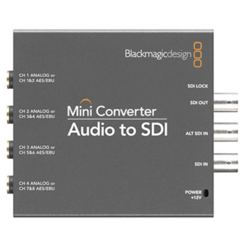 Blackmagic BMD audio vers SDI
