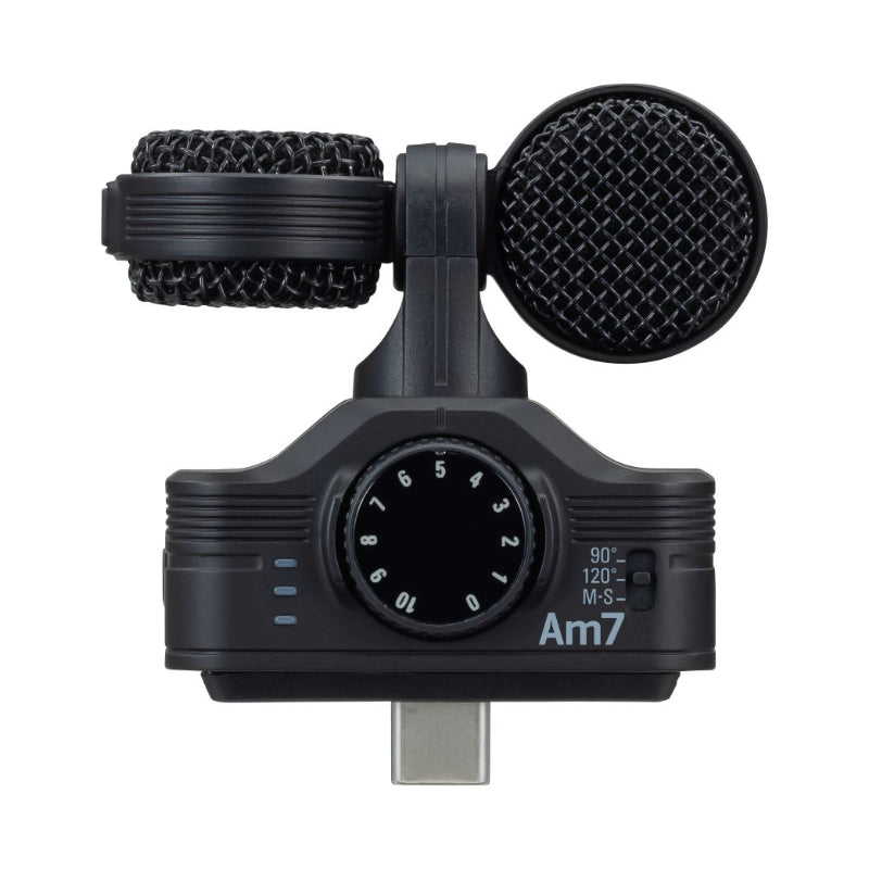 Zoom AM7 - MICROPHONE STÉRÉO MID-SIDE POUR ANDROID - USB-C