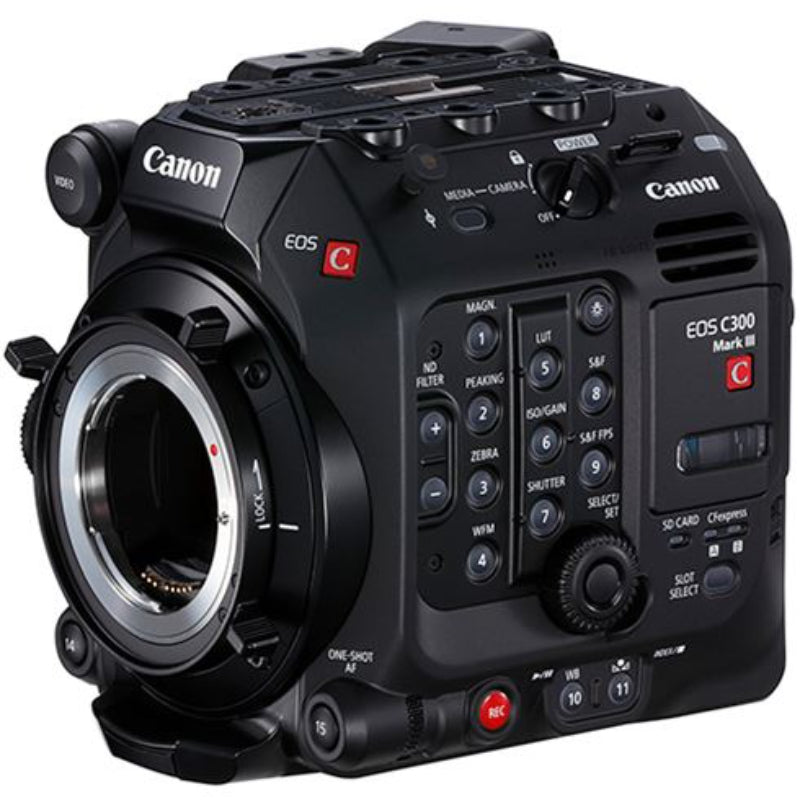 Canon EOS C300 Mark III capteur cmos super 35 mm 4k