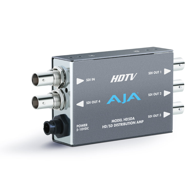 AJA HD5DA Distributeur et amplificateur serial digital HD-SDI/SDI 1x4