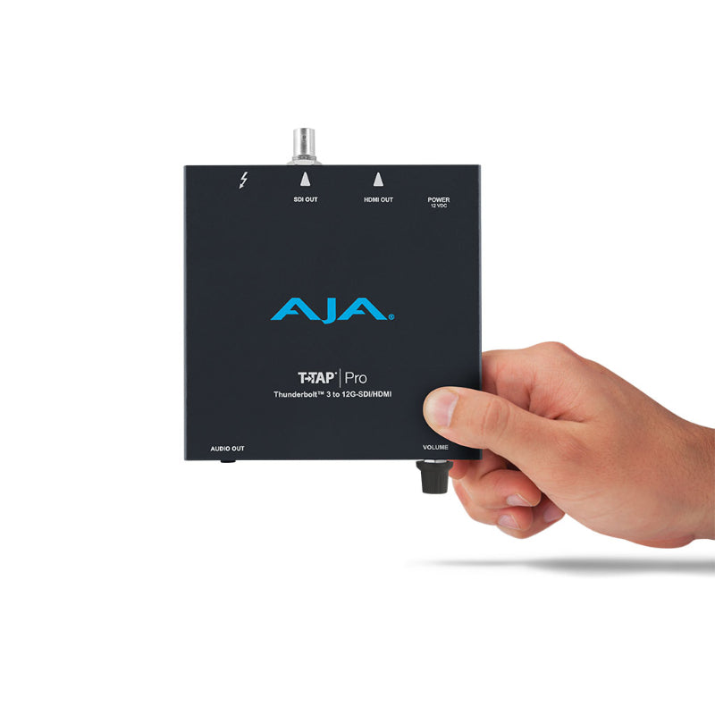 AJA T-TAP Pro Contrôle du 4K60p sur 12G-SDI et HDMI 2.0