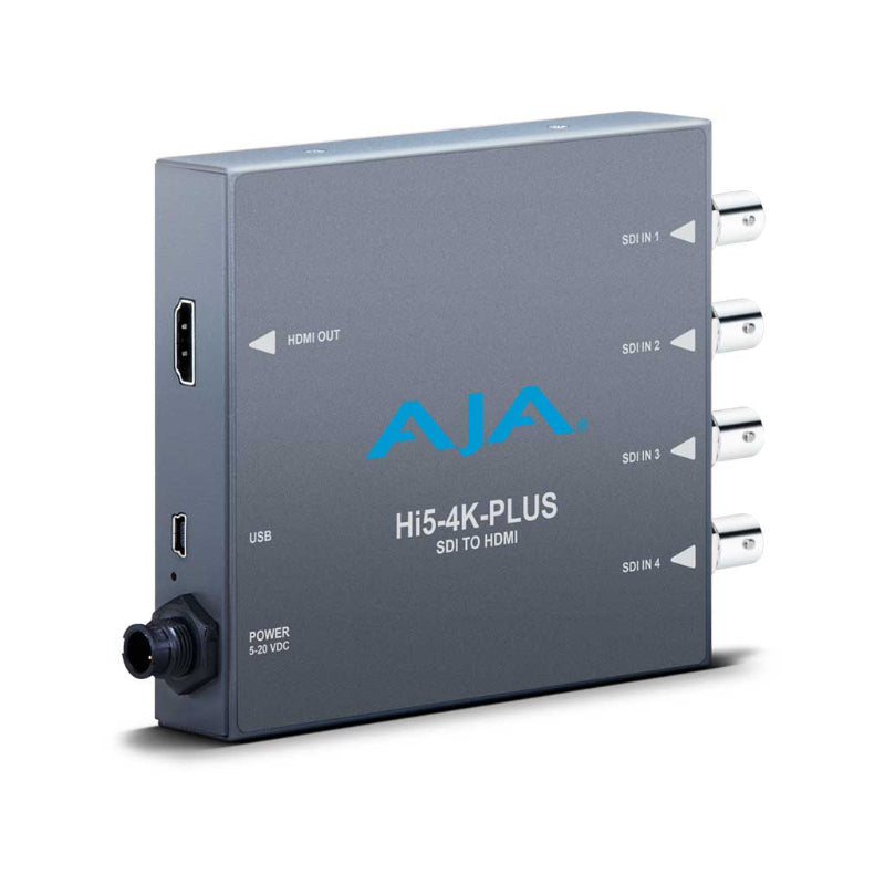 AJA Hi5-4K Plus Conversion fidèle 3G-SDI vers HDMI 2.0