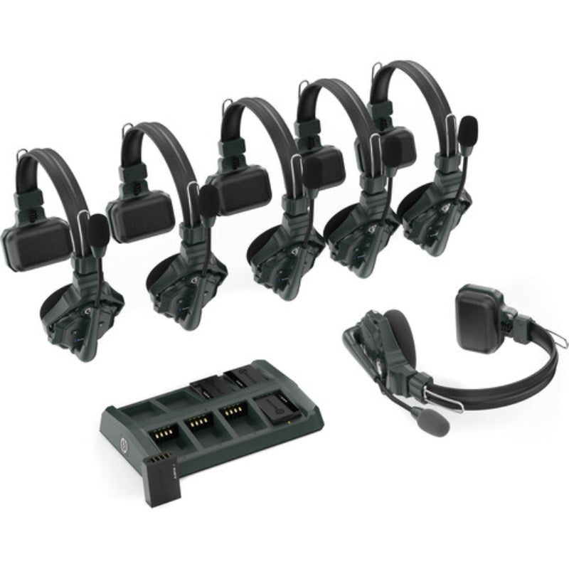 Hollyland Solidcom C1-6S kit intercom HF - 6 Intercoms