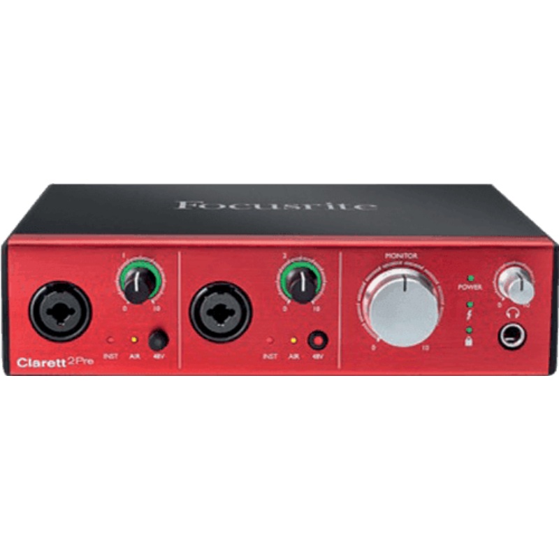 FOCUSRITE - RFO CLARETT-2PRE+  CLARETT - Interface 10 In / 4 Out