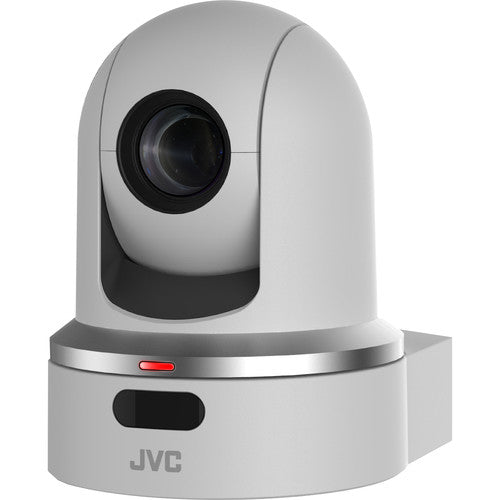 JVC KY-PZ100WE Dôme PTZ 30x Blanc/CMOS 1/2,8" HD/3G-SDI/HDMI/POE