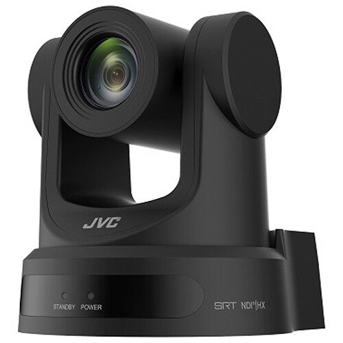 JVC KY-PZ200NBE Caméra PTZ HD 20x Noire CMOS 1/2,8" Avec NDI HX - SRT - H265/HEVC