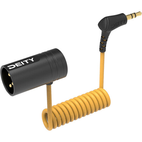 DEITY Câble adaptateur pour microphone Deity Microphones V-Link 3,5 mm TRS mâle vers XLR 3 broches mâle