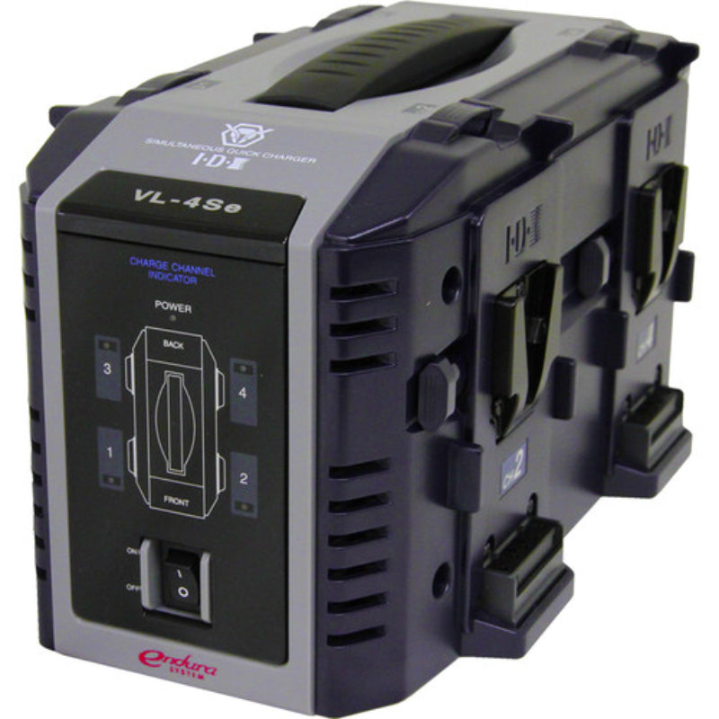 IDX Chargeur VL-4Se chargeur V-Mount rapide avec 4 canaux simultanés