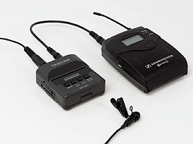 Tascam DR-10C Enregistreurs pour micros cravate