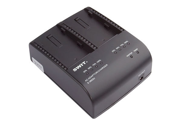 Swit S-3602U Chargeur et adaptateur SONY BP-U à 2 canaux